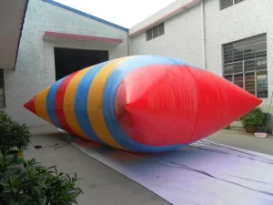 Commercial Grade Inflatable Water Catapult Blob Floating Jumping Bag with Custom Design