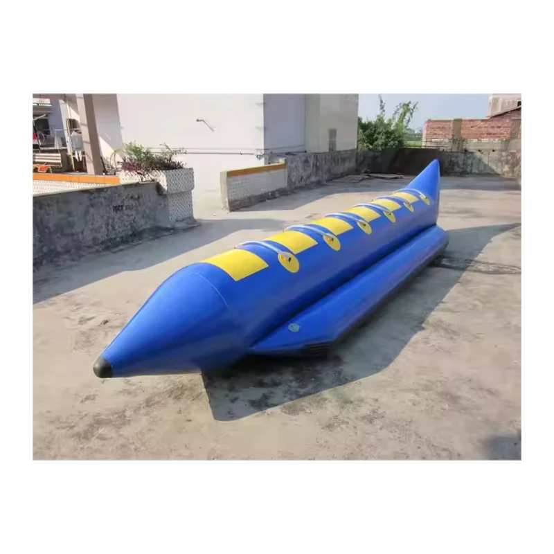 Banana boat inflable de PVC de calidad comercial, con lona de PVC de 0.9mm, mejor calidad