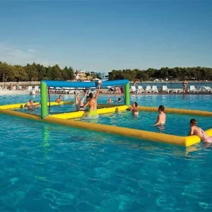 Commercial Grade Outdoor Beach Games Inflatable Water Volleyball Court