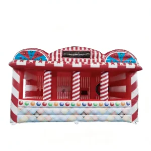 Commercial Grade PVC Eco Friendly Inflatable Tree Themed Carnival Game Booth Custom Colors Logo with Warranty for Amusement