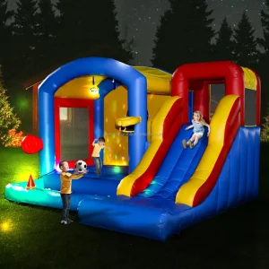 Commercial Grade PVC Inflatable Bounce House Combo Adult Kids Party Bouncy Castle for with Slide Ball Pit
