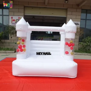 Rebote Inflable de PVC Vinílico de Grado Comercial con Globos Flotantes