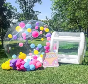 Commercial Grade PVCInflatable Bubble House Tent PVC Outdoor Transparent Balloon Bubble Tent for Birthday Party Festival Wedding