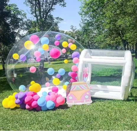 Tenda Gelembung PVC Kelas Komersial Tenda Gelembung Transparan PVC untuk Pesta Ulang Tahun Festival Pernikahan