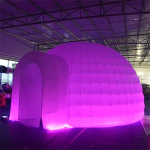 Carpa Inflable para Eventos al Aire Libre, a Prueba de Agua y Viento, de Grado Comercial, con Luz LED