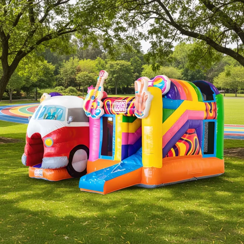 Commercial High Quality Kids Outdoor Party Jumpers Combo Chateau Gonflable PVC Material Bouncy Castle Slide Made China
