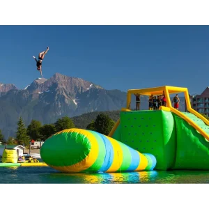 Corso di Ostacoli Gonfiabile di Alta Qualità Commerciale in PVC per Parco Acquatico, Team Building