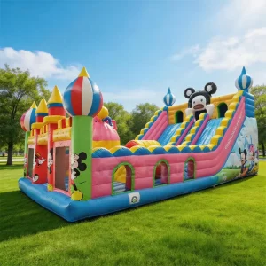 Castillo hinchable comercial enorme, casa de rebote, equipo de diversión inflable para niños