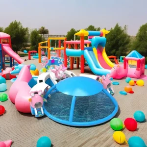 Commercial Indoor Outdoor Aquatic Sports Floating Water Park Equipment Kids Adults Lake Water Play Outdoor Inflatable Aqua Park
