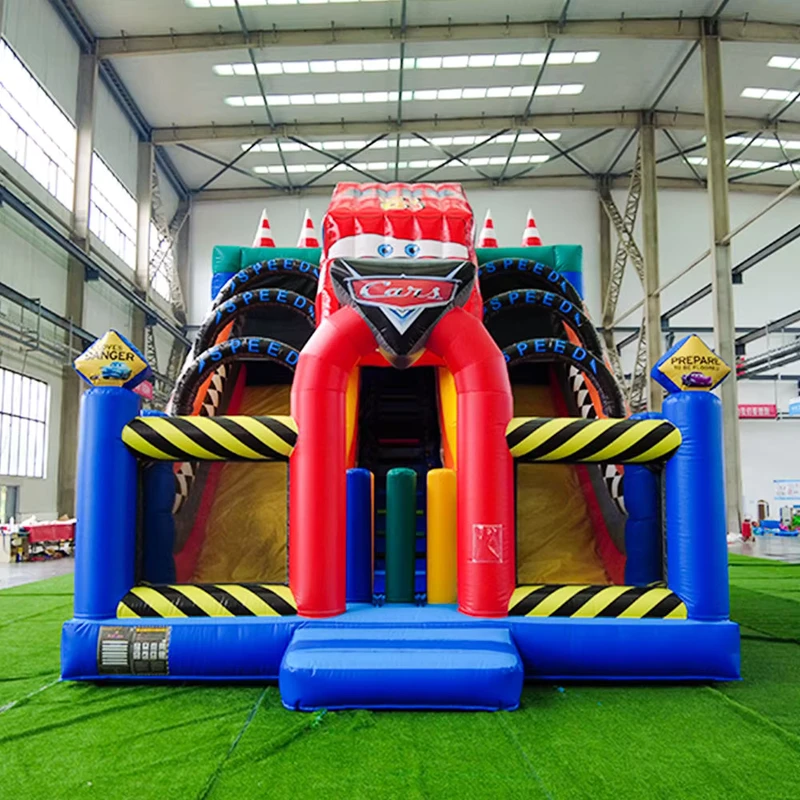 Équipement de terrain de jeu gonflable pour enfants, intérieur et extérieur, château gonflable