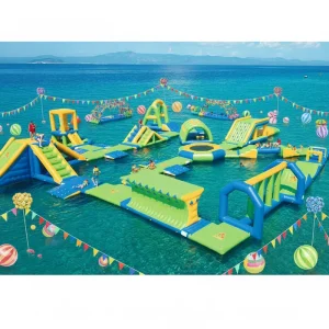 商業用インフレータブルアクアパーク インフレータブル水上公園 インフレータブル浮遊水上公園の販売