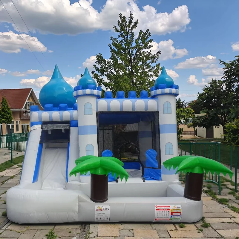 Gewerblicher Aufblasbarer Hüpfburg für Kinderpartys aus PVC Material, 1 Jahr Garantie, anpassbare Größe