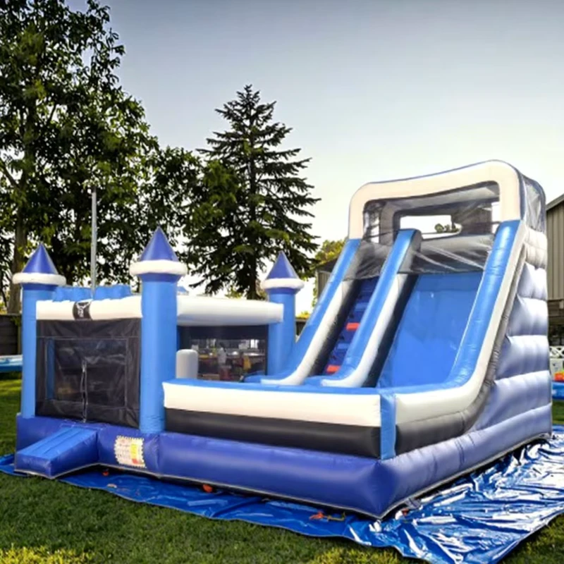 Commercial Inflatable Bounce Combo With Slide Bounce House With Slide for Kids