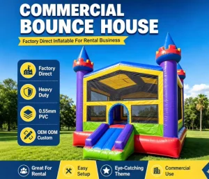 Commercial Inflatable Bounce House Inflatable Bouncy Castle Jumping Castles for Kids