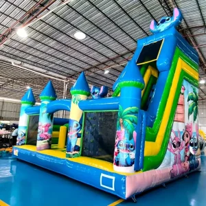 Commercial Inflatable Bounce House Kid Inflatable Playground Bouncy Castle Combo Jumping Castle Slide