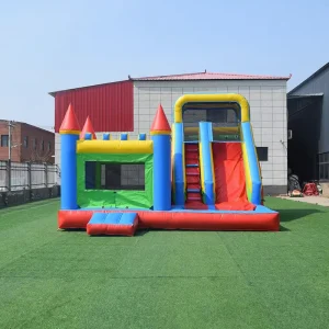 Commercial Inflatable Bounce House with Slide Obstacle Course Kids Jumping Castle Combo for Outdoor Party Rental