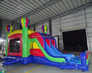 Commercial Inflatable Bouncy Castle Combo Trampoline Bouncer with Slide Jumping Castles for Kids Easy Setup