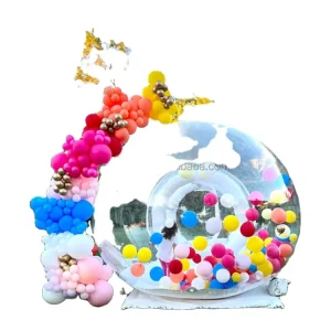 Commercial Inflatable Bubble House With Balloon Dome Tent for Party Camping Wedding Events