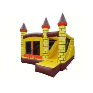 Commercial Inflatable Castle Bounce House with Slide for Kids CE Certified PVC Bouncy Castle for Party Rental Business