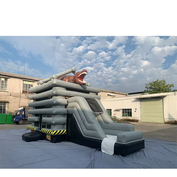 Castelo Inflável Comercial com Escorrega, Combo de Casa de Saltar, Castelo Bouncy