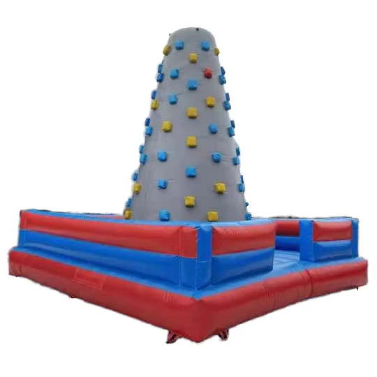 Accessoires de Jouet Mur d'Escalade Gonflable Commercial pour Jeux et Montagnes Gonflables