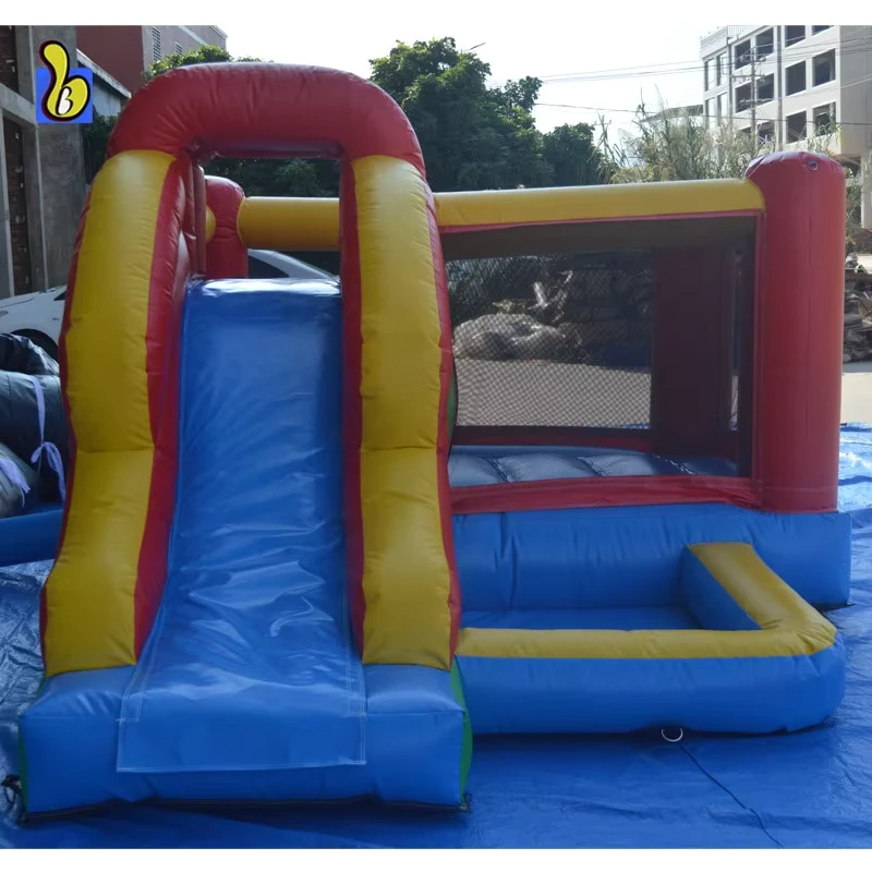 Château gonflable combo commercial pour enfants avec piscine de balles