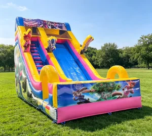 Commercial Inflatable Combo Bouncy with Slide Jumping Castle for Kids