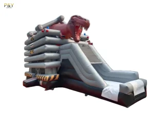 Commercial Inflatable Dinosaur Bouncer Bouncy Castle T Rex Inflatable Bounce House