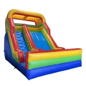 Commercial Inflatable Dry Water Slides Bouncy House PVC Material 18-Month Warranty 300kg Capacity Blower Easy Setup