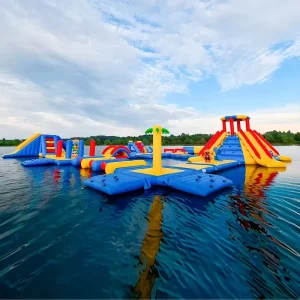 Commercial Inflatable Floating Water Park Inflatable Aqua Park Obstacle Course Sea Floating Water Park Equipment