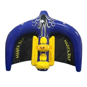 Tube aquatique tractable gonflable poisson volant commercial pour sports nautiques