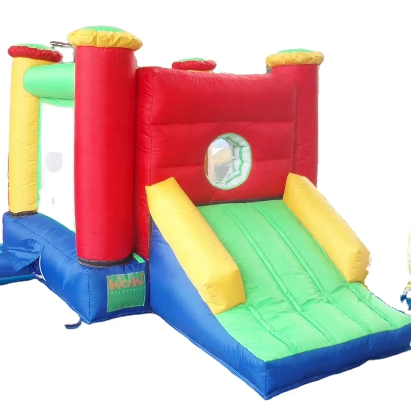 Castello Gonfiabile Commerciale per Bambini, Casa Gonfiabile per Giardino con Design Personalizzato