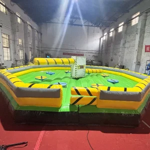 Commercial Inflatable Obstacle Course Spinning Mechanical Meltdown Fun for Sale-for Kids’ Parties and Events Rotating Machine