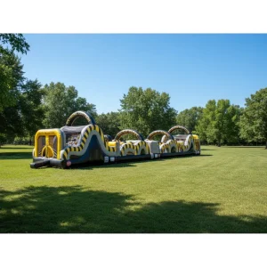 Commercial Inflatable Obstacle Course Wipeout Inflatable Obstacle Course for Adults Inflatable Ninja Obstacle Course