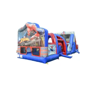 Commercial Inflatable Obstacle Course with Slide Small Inflatable Obstacle Course Inflatable Obstacle Course for Kids