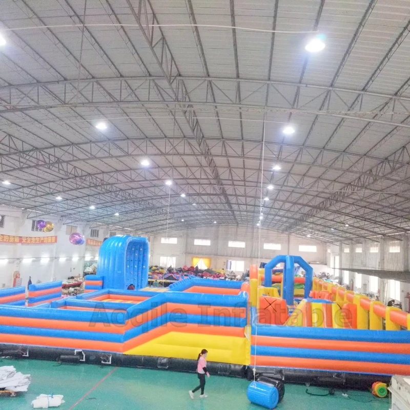 Taman Inflatable Komersial, Taman Hiburan Tiup Dalam Ruangan