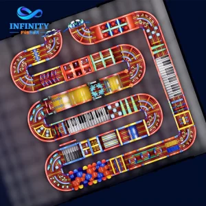 Commercial Inflatable Playground Kids Obstacle Course Challenge for Indoor Outdoor