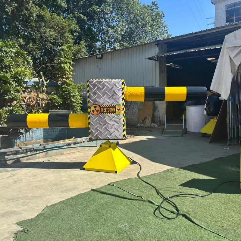 Commercial Inflatable Rotating Sweeper Amusement Ride Challenge Game Equipment Easy Setup for Adventure Parks Family
