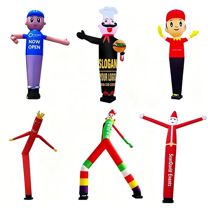 Commercial Inflatable Sky Air Dancer Dancing Tube Man For Outdoor Event Promotion Marketing Display
