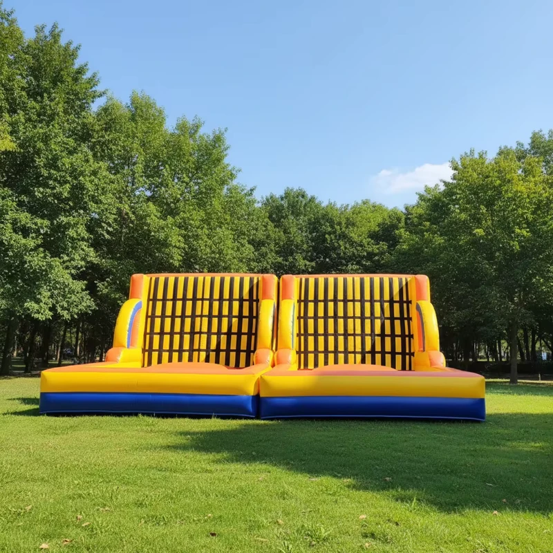 Jeux Gonflables Commerciaux, Mur Collant, Jeu de Carnaval, Sauter, Garantie de 3 Ans, Capacité de 300 à 500 kg, 5 à 10 Passagers