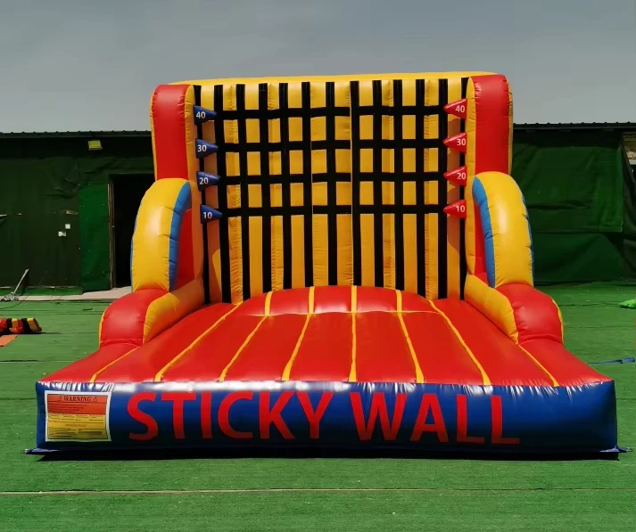 Traje Inflable Comercial Velcra, Alquiler de Pared Adhesiva, Trampa Humana de Moscas, Pared Pegajosa con Trajes, Obtener Pared Adhesiva de PVC