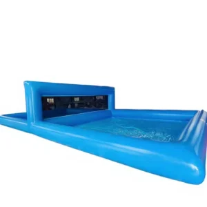 Commercial Inflatable Volleyball Court Football Field Outdoor PVC Material 100-500kg Capacity for Sports Amusement
