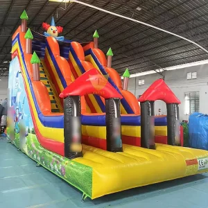 Commercial Inflatable Water Bounce Slide Jump for Kids Party Pink Inflatable Water Slide