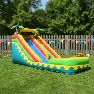 Commercial Inflatable Water Slide for Adults with Pool