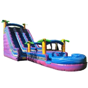 Commercial Inflatable Water Slide with Pool for Kids