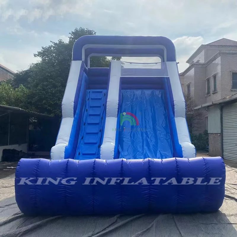 Escorregas de Água Infláveis Comerciais com Piscina para Crianças