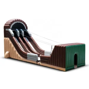 Commercial Inflatable Zipline Slide Adventure Park Giant Inflatable Zip Wire for Party Rental