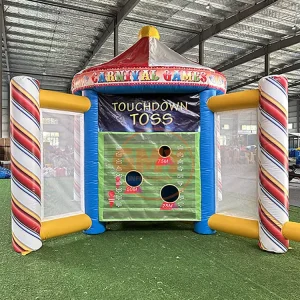Giochi da Carnevale Interattivi Commerciali 5 in 1 Gioco Gonfiabile per Festa
