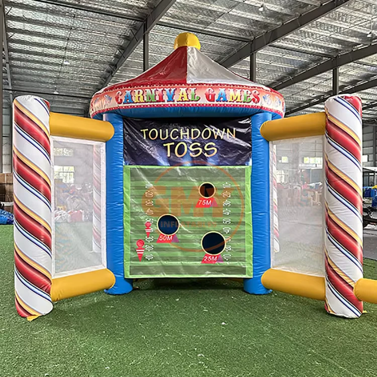 Commerciële Interactieve Carnavalspellen 5 in 1 Opblaasbaar Spel voor Feest