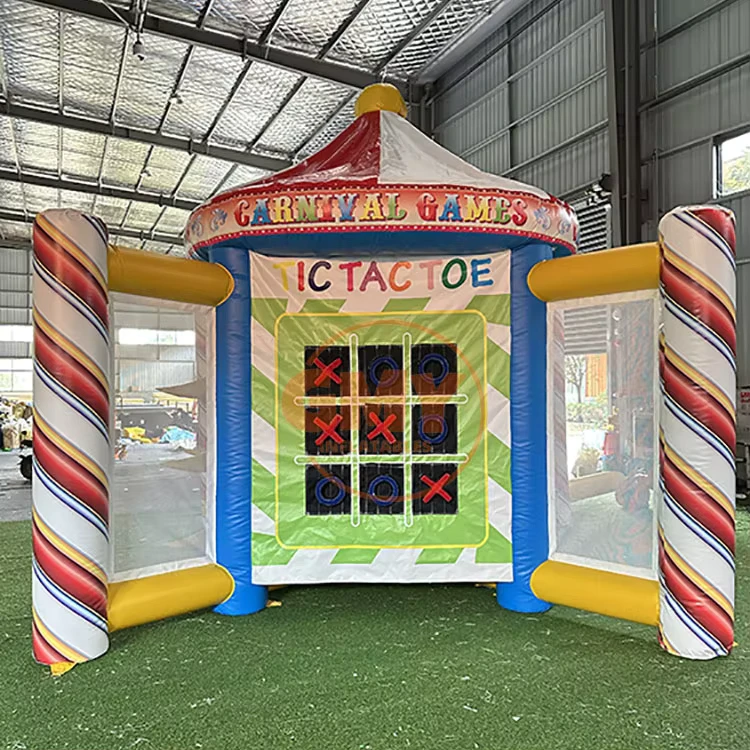 Juegos de Carnaval Interactivos Comerciales 5 en 1 para Niños y Adultos, Juegos Inflables para Fiestas